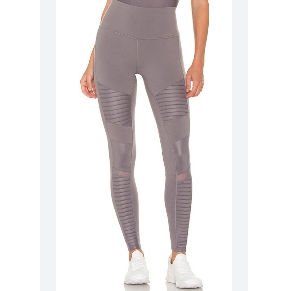 Alo high waisted moto legging size S